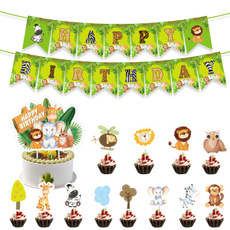 happybirthday, caketopper, partydecor, Party Supplies