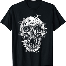 short sleeves, Shorts, Cosplay, Skeleton