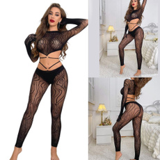 fashion women, Lace, bodystocking, Fish Net
