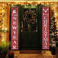Holiday, Outdoor, Door, Christmas