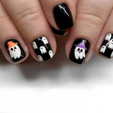 halloweenfalsenail, ghost, Shorts, Beauty