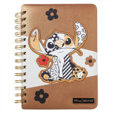 Faux, Notebook, stitch, leather