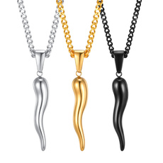 Steel, Jewelry, Chain, Simple