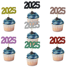 2025newyearparty, Christmas, 2025numbercupcaketopper, anniversaryparty