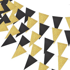 Triangles, Jewelry, gold, graduation