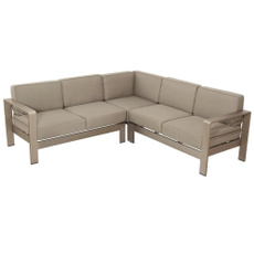 Steel, Modern, Beige, Stainless