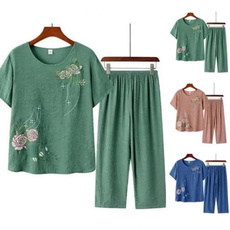 Fashion, pants, short sleeves, Outfits