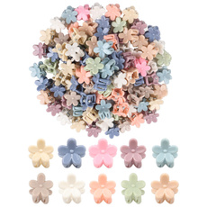 babyhairtie, Flowers, flowerhairclip, Colorful