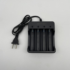 Battery, charger, Rechargeable, black