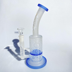 Blues, sky blue, glasswaterpipe, glass pipe