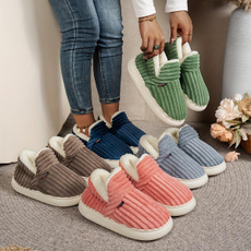 non-slip, Slippers, Fleece, Fashion