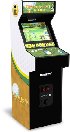 Machine, golden, arcade1up, arcade
