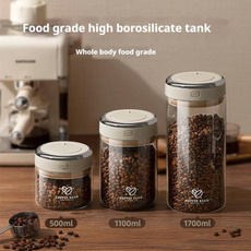 coffeebeanstoragejar, coffeejar, Snacks, coffeecanister