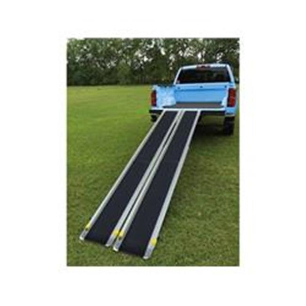 Wishbone Ramp Costway AT4649 7 ft. Adjustable Non-Skid Wheelchair Telescoping ...