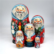 Wooden, Christmas, doll