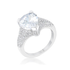 Cubic Zirconia, Jewelry, Cocktail, cocktail ring