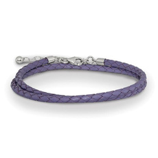 Sterling, Jewelry, leather, Bracelet