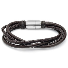 leather, brown, Bracelet, Jewelry