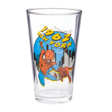 pintglasse, Spiderman, multicolor, Book