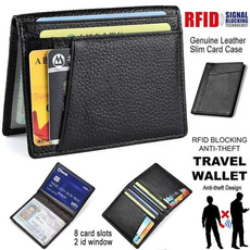Mini, idcard, card holder, leather