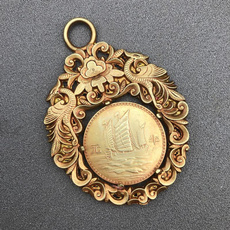 Antique, Copper, proces, Pendant