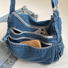 Shoulder Bags, multiple, Cross Body, Zip