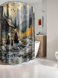 mildewresistant, Polyester, Bathroom, Bathroom Accessories