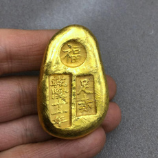 Copper, ancient, ingot, qianlong