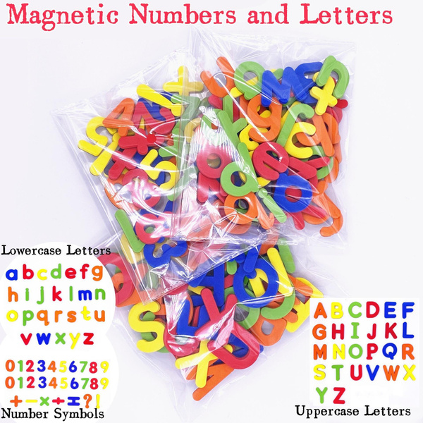 Multicolour Alphanumeric Spelling Word Math Game Rainbow Uppercase ...