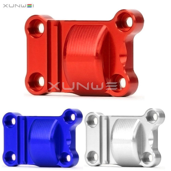CrazyRacer Supporto Batteria In Alluminio Per Traxxas X-Maxx 77076-4 | Blu Ricambio #7719 - 3