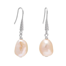 pink, Dangle Earring, jewelleryset, pearls
