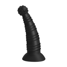 Silicone, black, prostatemassager, Cup