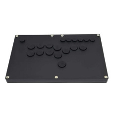 arcade, whitedesign, button, gamingkeyboardforexhibition