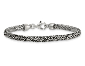 Sterling, Chain bracelet, Jewelry, Chain