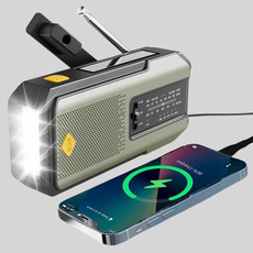 Summer, led, emergency, handcrank