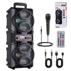 Box, Microphone, led, portable