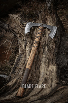 Steel, Blade, damascusknife, camping