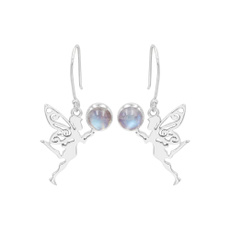 Sterling, rainbow, Silver Earrings, Dangle Earring