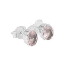 Sterling, statementstudearring, quartz, Stud
