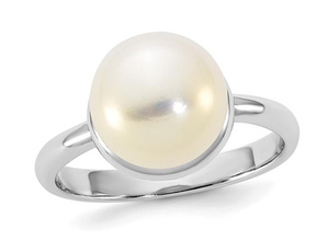 Sterling, pearls, rhodiumplatedsilver, Fashion