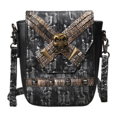 cellphone, Wallet, Steampunk, gothiccrossbodybagpurse
