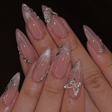 Beauty, Rhinestone, Nails, Shorts