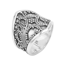 Sterling, widebandring, bandring, Jewelry