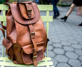 travel backpack, unisexbackpack, pureleatherbackpack, leatherrucksack