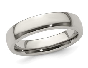 titanium, polished, Jewelry, nometalstamp