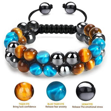 black bracelet, Blues, mensbraceletsbead, eye