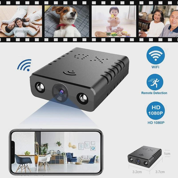 1080P HD Mini Camera XD Wireless WiFi Wire Camera Smart Home Security ...