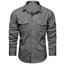 men's dress shirt, Outdoor, Cotton Shirt, Shirt