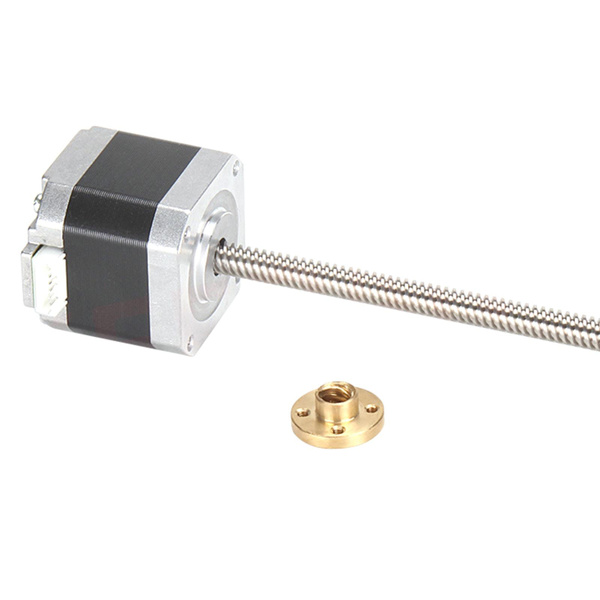 Nema17 Step Motor 40mm Two-phase 4-Lead Stepper Motor for CNC Z Axis 3D ...