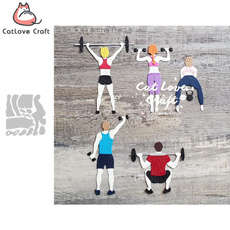 stencil, Scrapbooking, catlovecraft, Fitness